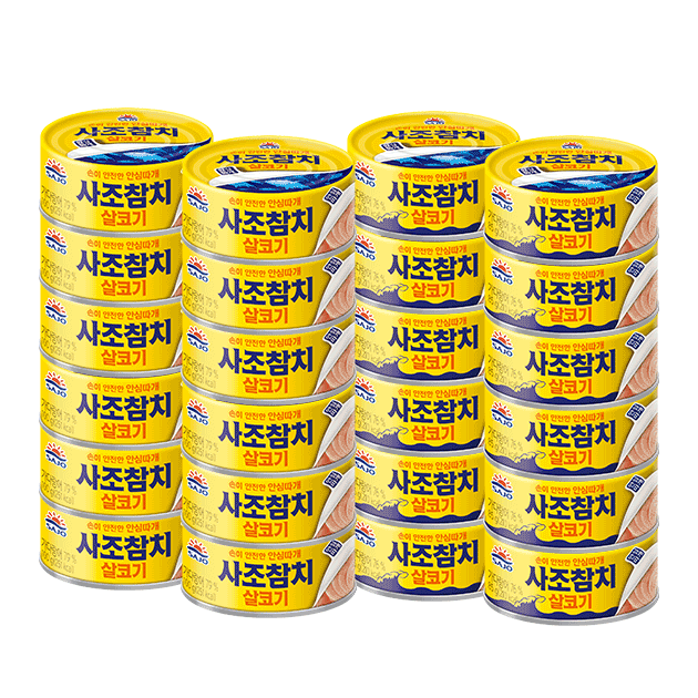 사조 살코기참치 24개 (100g*12+85g*12)